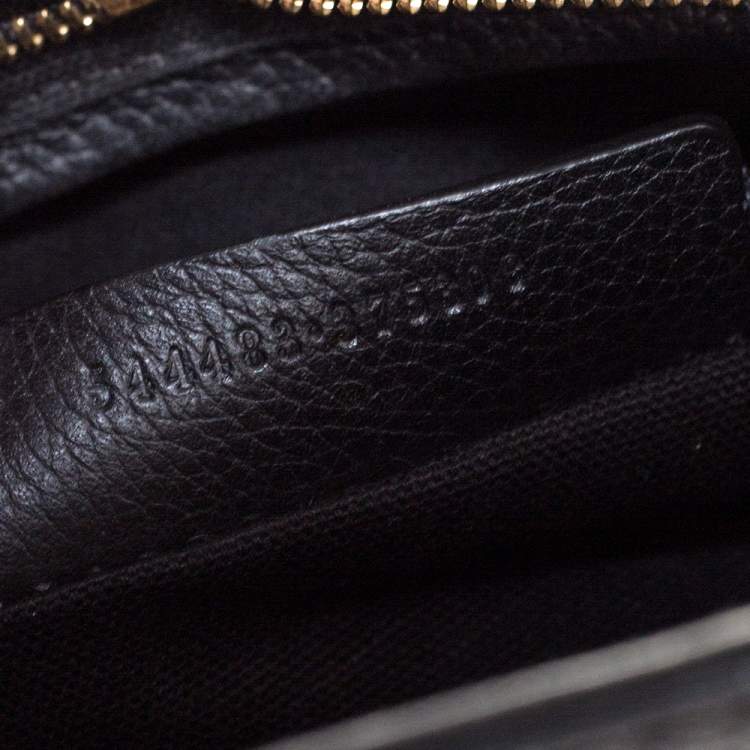 Pre Owned Alexander McQueen Black Leather Mini Skull Padlock Satchel