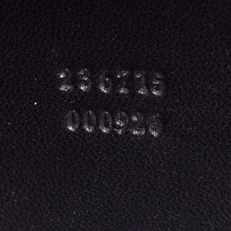 Pre Owned Alexander McQueen Black Leather Fringe Skull Box Clutch