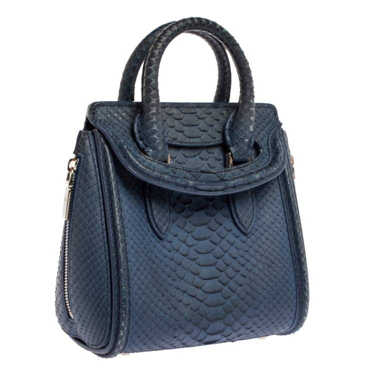 alexander mcqueen blue bag