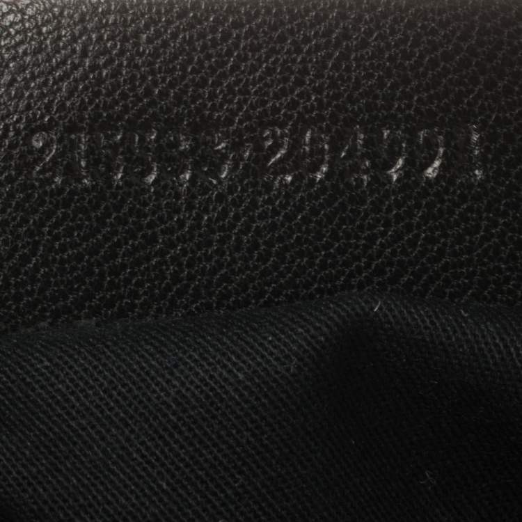 Pre Owned Alexander McQueen Black Patent Leather Clover Hobo