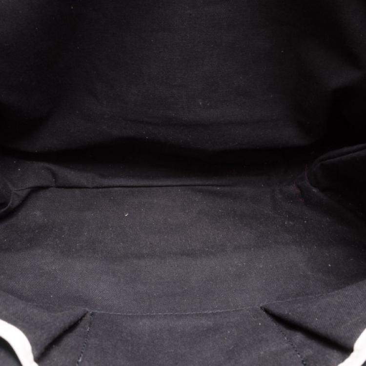 Pre Owned Alexander McQueen White Folkstitch Tote