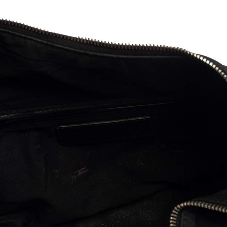 Pre Owned Alexander McQueen Multicolor Print Satin and Leather Medium De Manta Clutch
