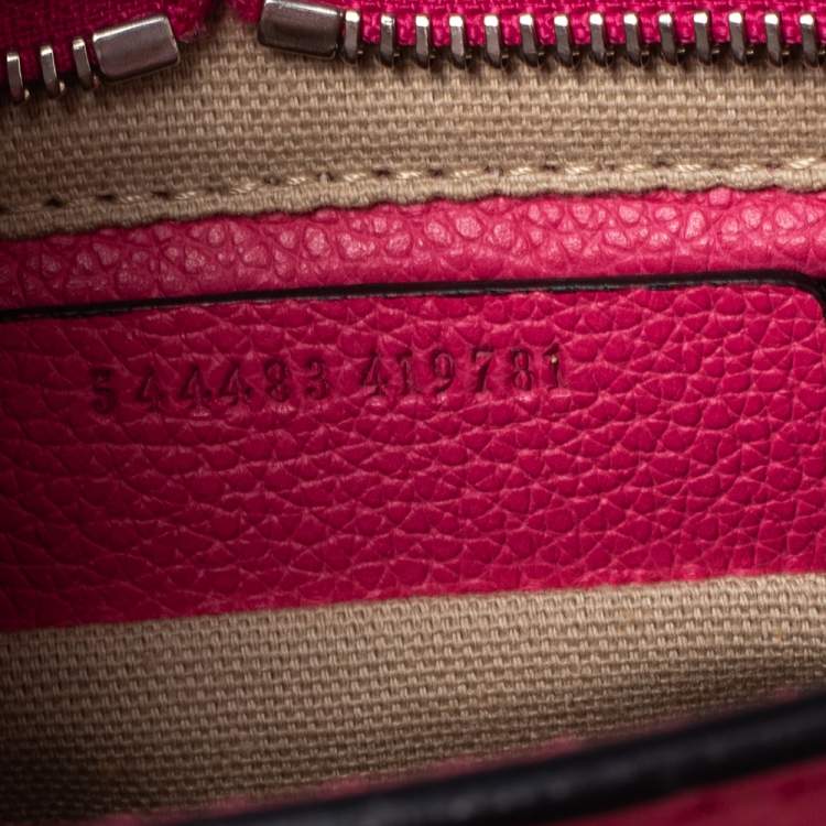 مملوكة مسبقًا Alexander McQueen Pink Leather Mini Skull Padlock Zip Tote