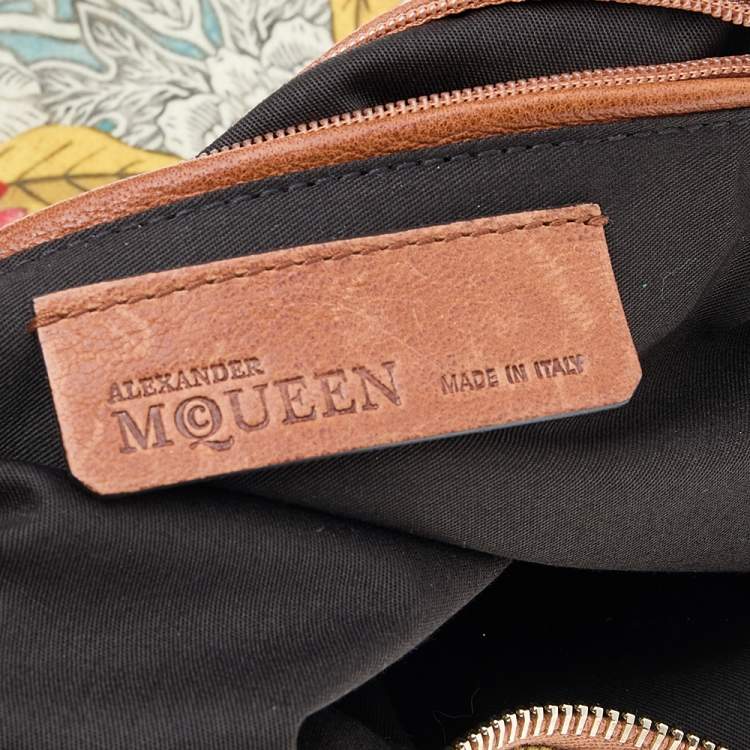 Pre Owned Alexander McQueen Multicolor Printed Fabric De Manta Clutch