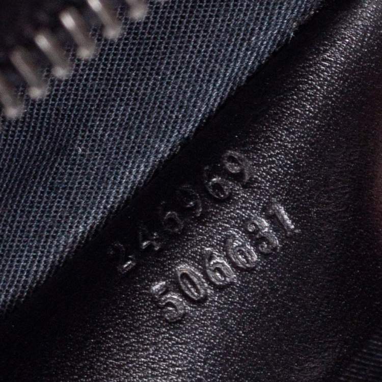 Pre Owned Alexander McQueen Black Leather Novak Shoulder Bag