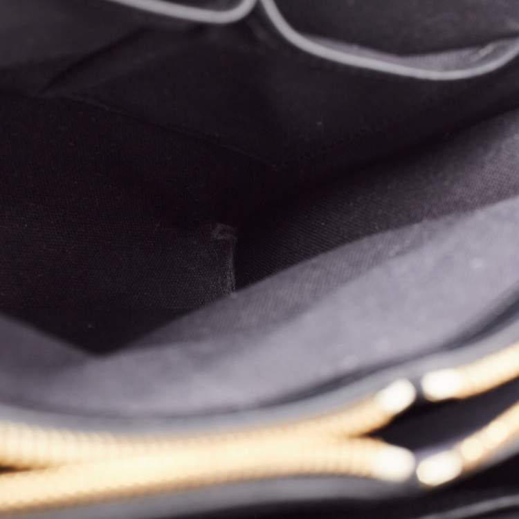 Pre Owned Alexander McQueen Black Leather Heroine Tote