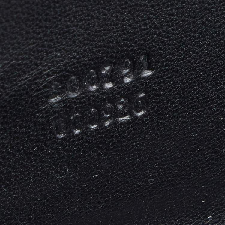 Pre Owned Alexander McQueen Black Studded Leather Kiss Lock Skull Clutch 