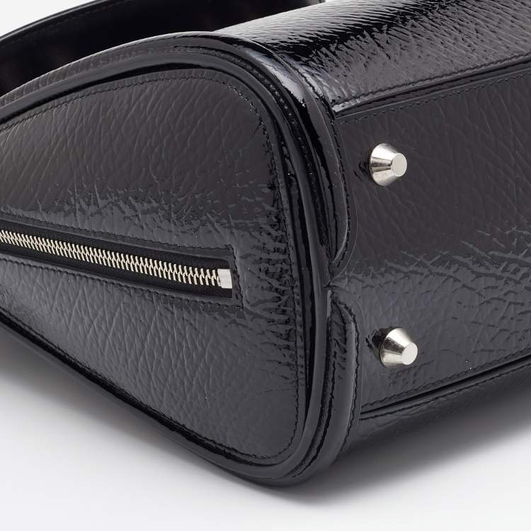 Pre Owned Alexander McQueen Black Leather Small Heroine Satchel