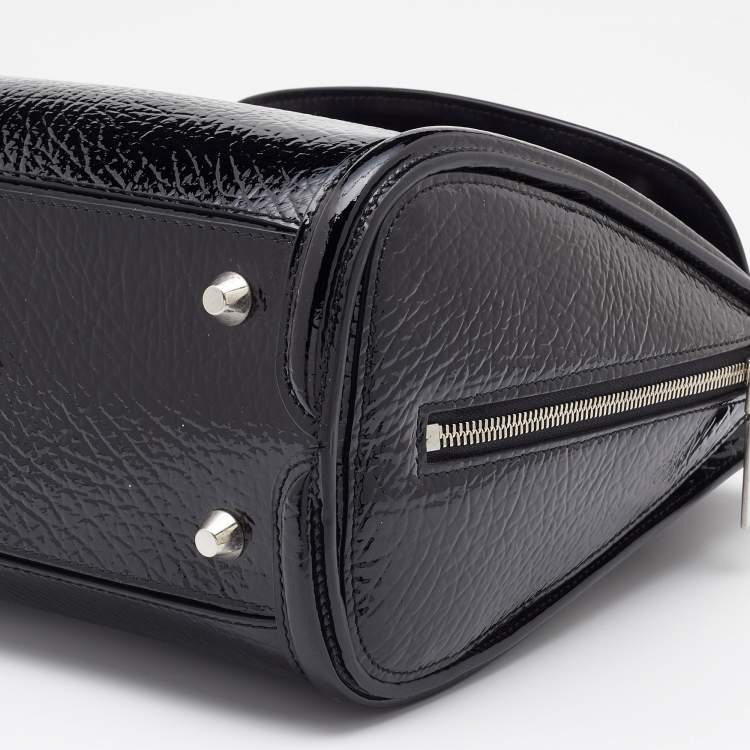 Pre Owned Alexander McQueen Black Leather Small Heroine Satchel