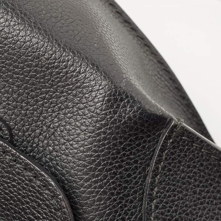 Pre Owned Alexander McQueen Black Leather Small Legend Satchel