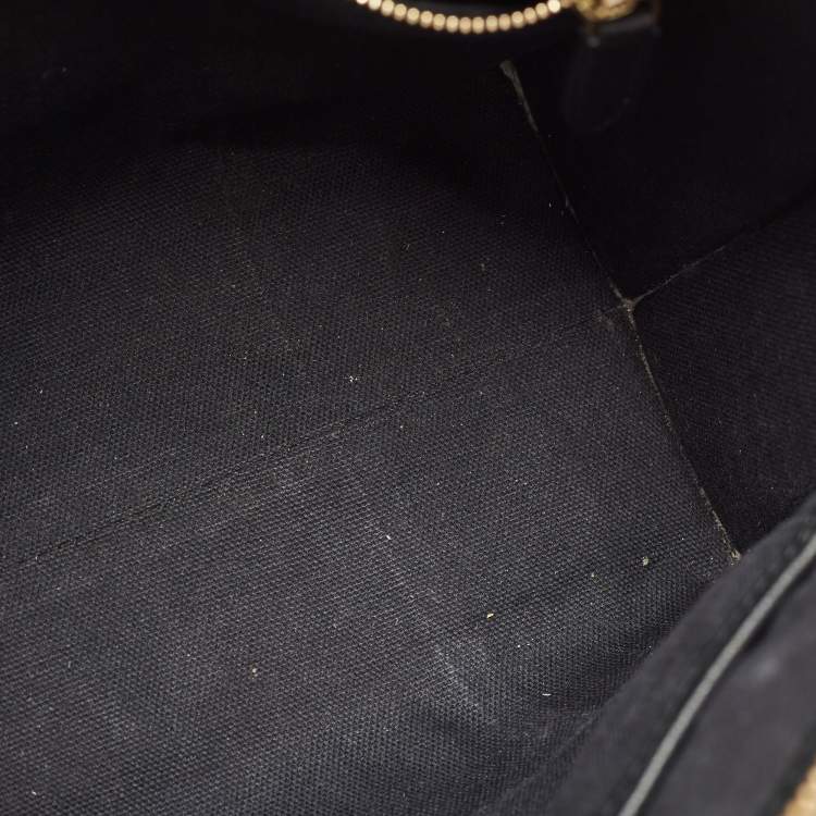 Pre Owned Alexander McQueen Black Leather Small Legend Satchel