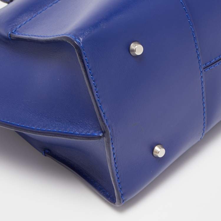 Pre Owned Alexander McQueen Ultramarine Leather Legend Satchel