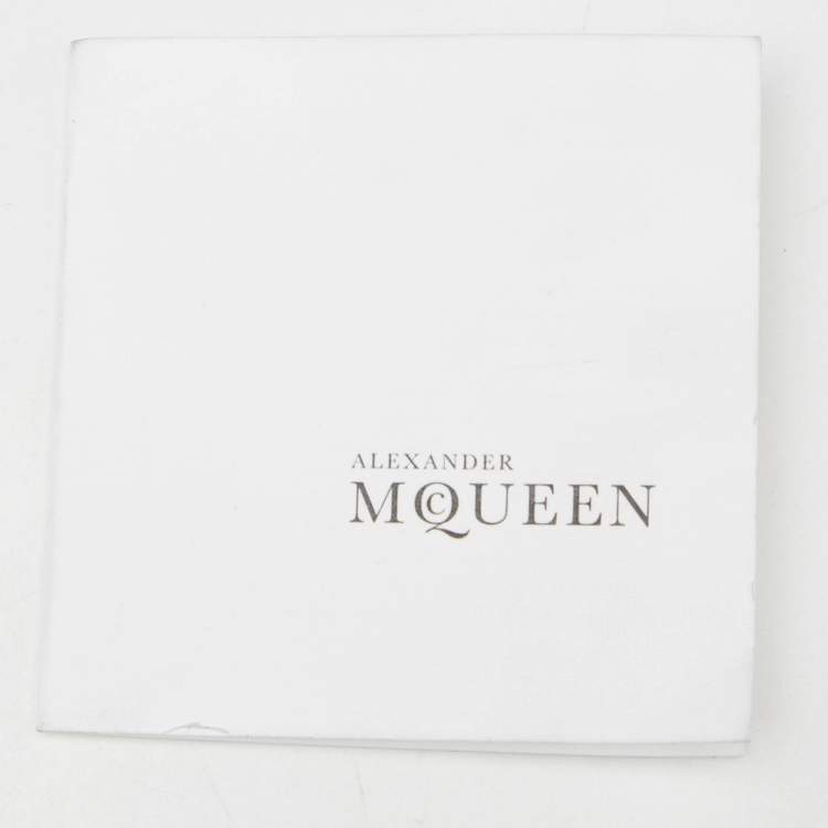 Pre Owned Alexander McQueen Black Patent Leather Mini Heroine Satchel