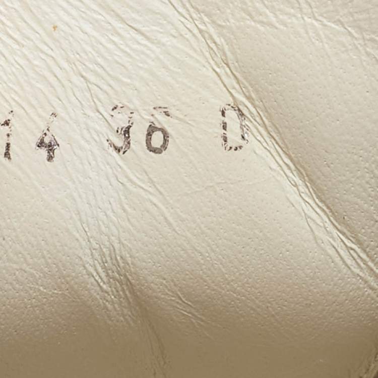Pre Owned Alexander McQueen White/Pink Suede and Leather Oversized Sneakers Size 36