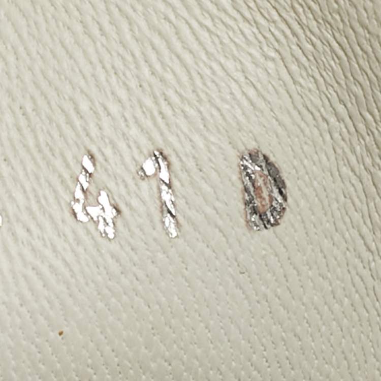 Pre Owned Alexander McQueen White Leather Oversized Lace Up Sneakers Size 41