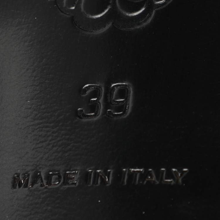 Pre Owned Alexander McQueen White Neoprene Slim Tread Mid Calf Boots Size 39