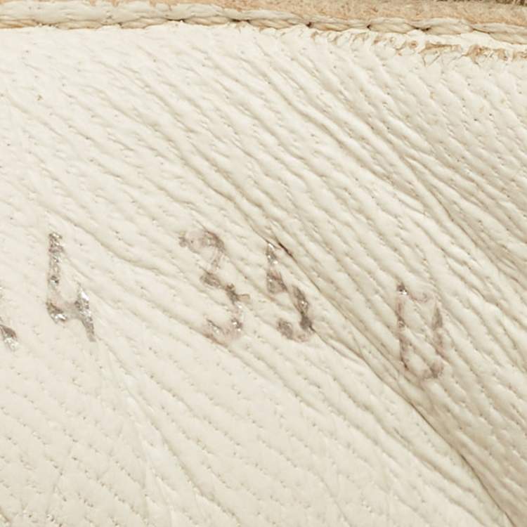 Pre Owned Alexander McQueen White/Pink Leather and Suede Larry Sneakers Size 35