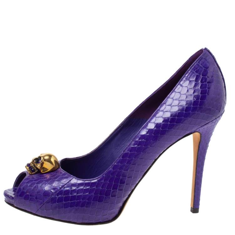 Alexander mcqueen deals skull pumps