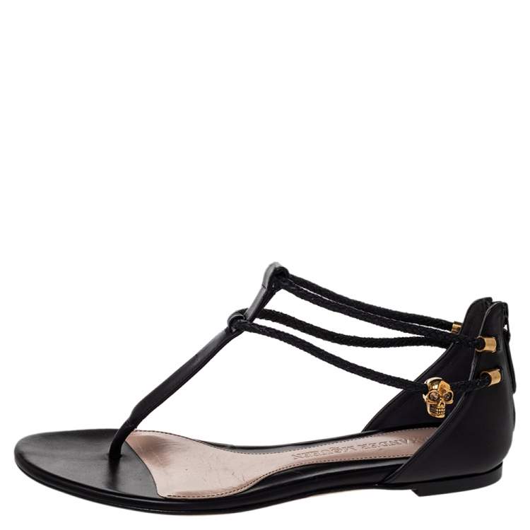 caged flat sandals | Alexander McQueen | Eraldo.com