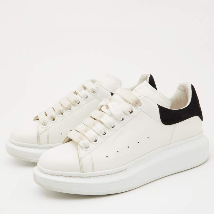 Alexander McQueen Oversized White/Black Air Sole Sneakers New Size 35.5 US  5.5 | eBay