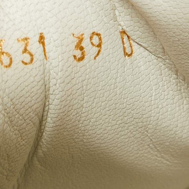 Pre Owned Alexander McQueen White Leather Oversized Sneakers Size 39