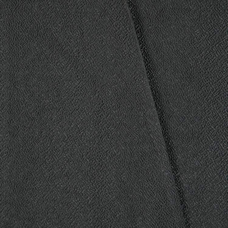 Pre Owned Alexander Wang Grey Stingray Pattern Draped Detail Top M