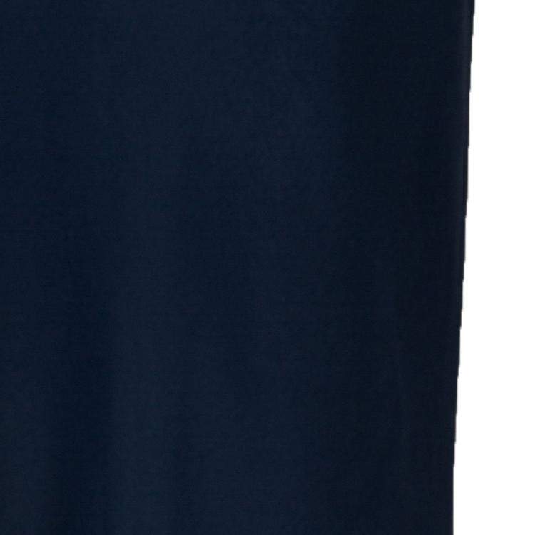 Pre Owned T By Alexander Wang Navy Blue Striped Knit Upper Sheer Bottom Oversized Maxi Dress S