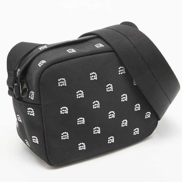 Pre Owned Alexander Wang Black Nylon Embellished Wangsport Camera Bag