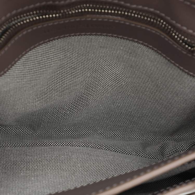 Pre Owned Alexander Wang Grey Leather Attica Top Handle Bag