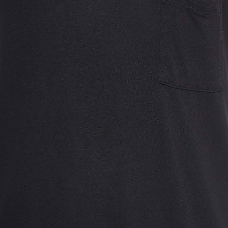 Pre Owned Alexander Wang Black Knit Pocket Detail Tank Top L