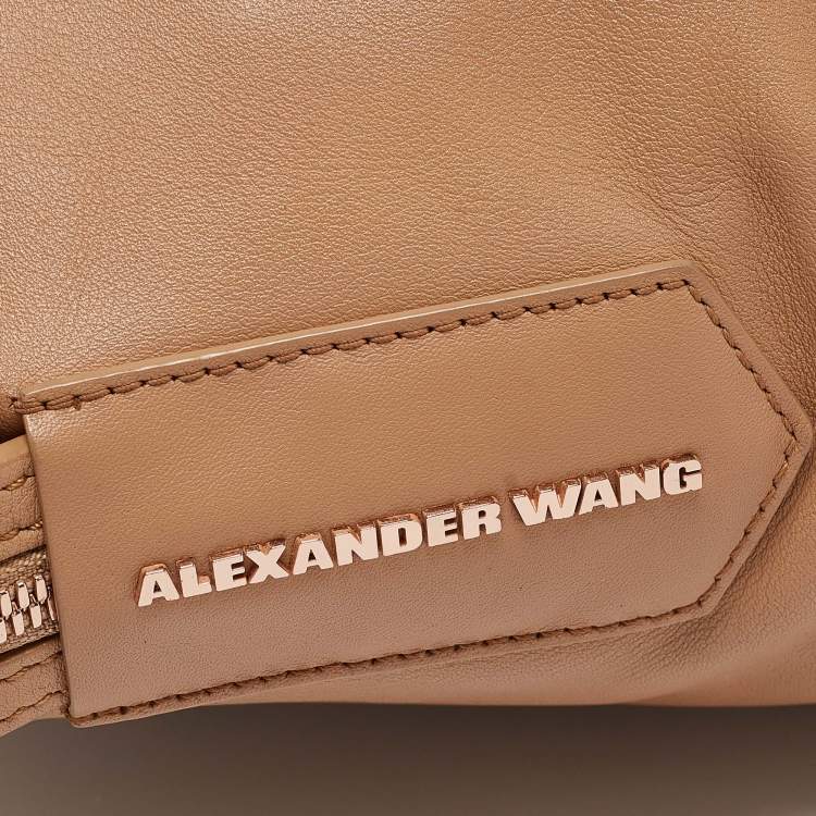 Pre Owned Alexander Wang Beige Leather Emile Satchel