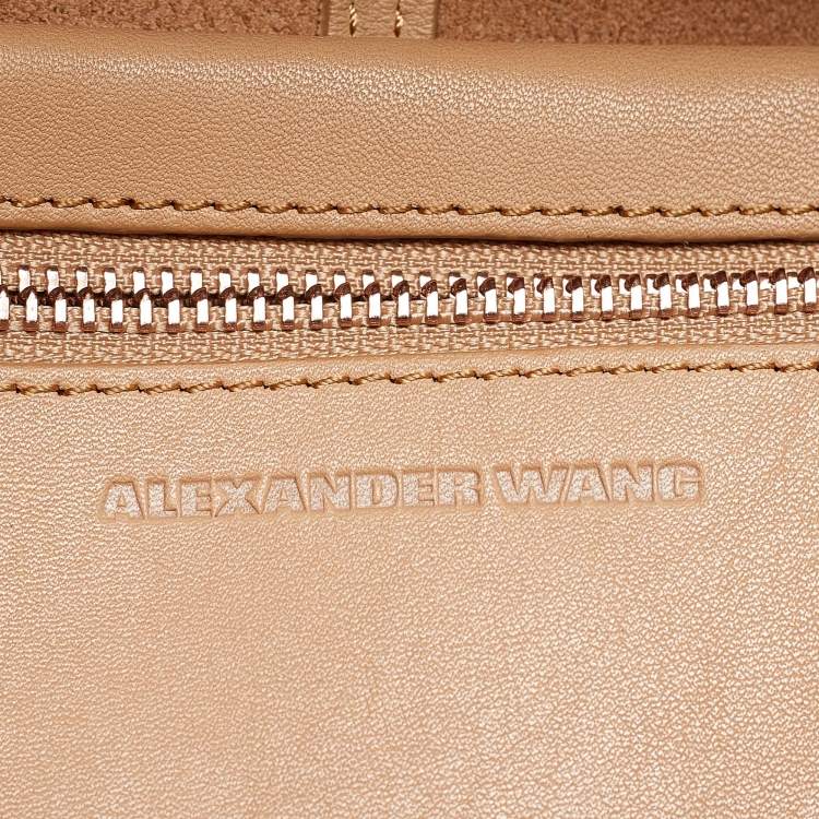 Pre Owned Alexander Wang Beige Leather Emile Satchel