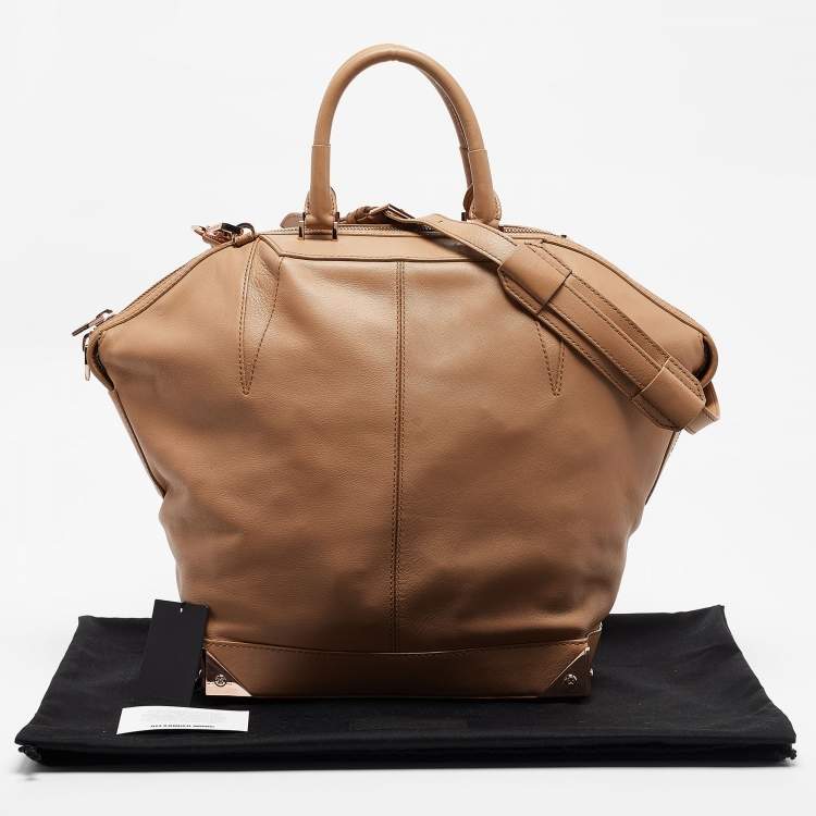Pre Owned Alexander Wang Beige Leather Emile Satchel