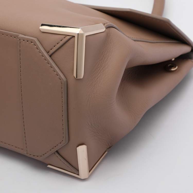 Pre Owned Alexander Wang Beige Leather Marion Skeletal Satchel