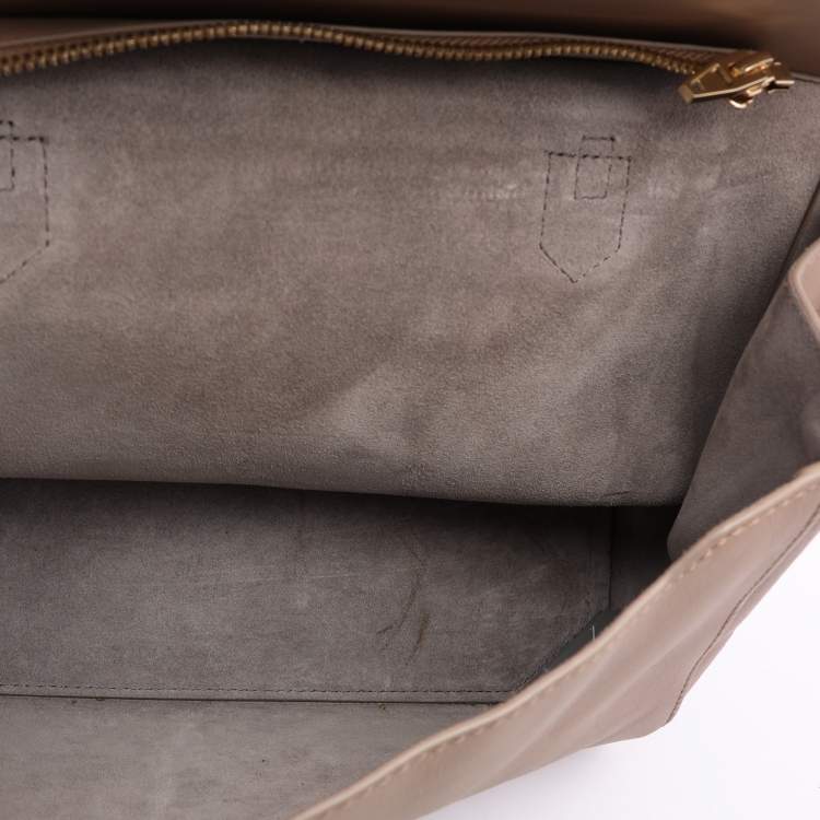 Pre Owned Alexander Wang Beige Leather Marion Skeletal Satchel