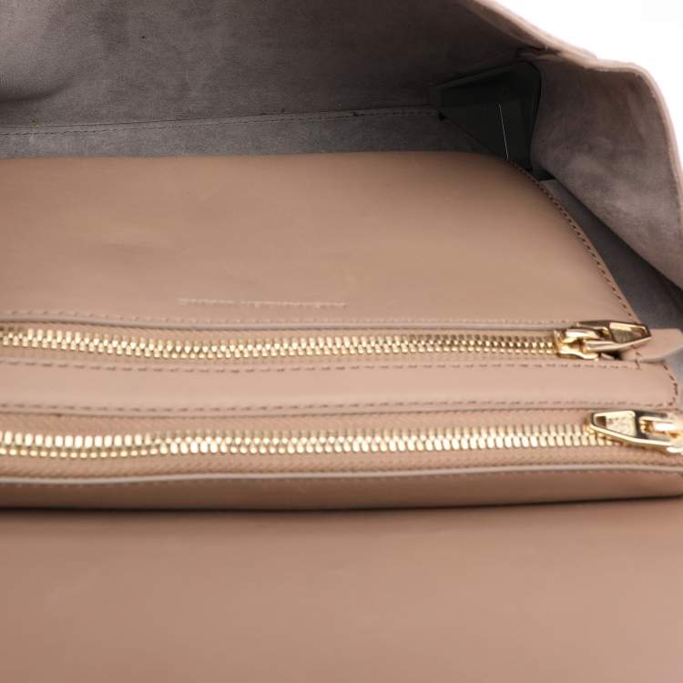 Pre Owned Alexander Wang Beige Leather Marion Skeletal Satchel
