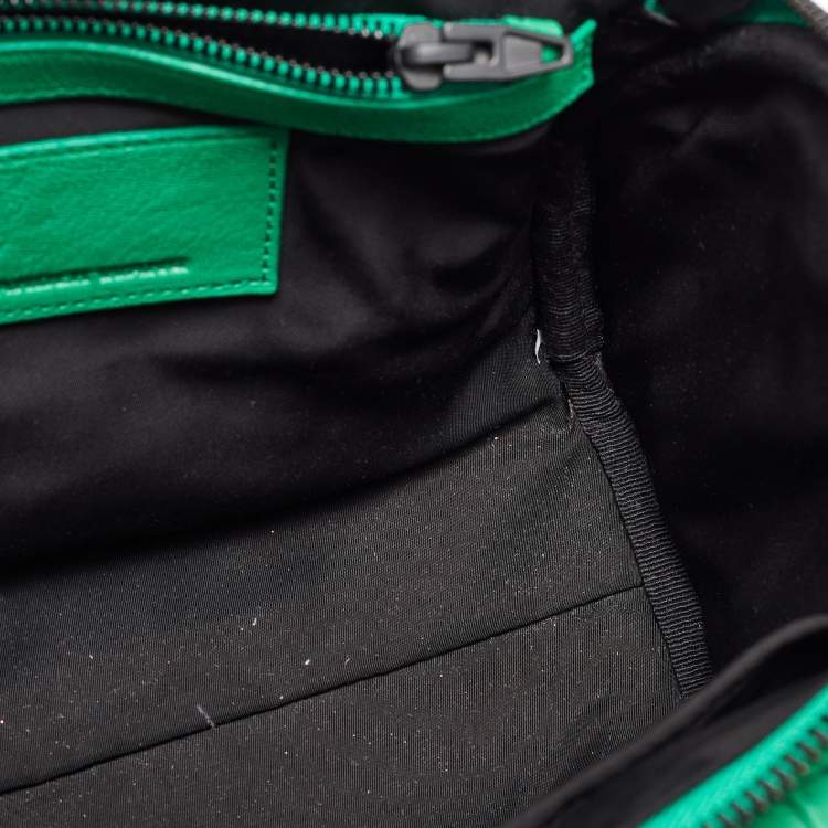 Pre Owned Alexander Wang Green Pebbled Leather Rocco Bag