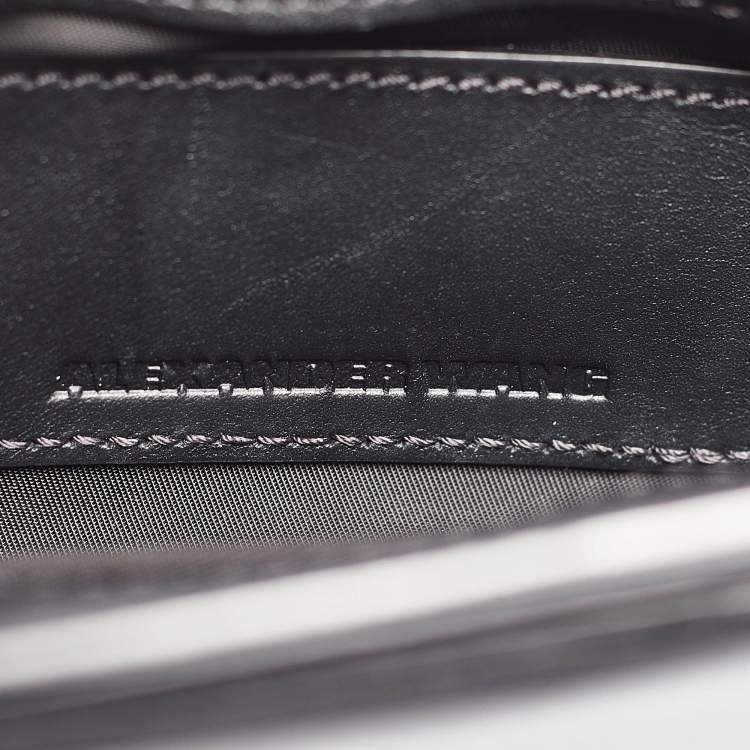 Pre Owned Alexander Wang Black Leather Studded Lia Shoulder Bag