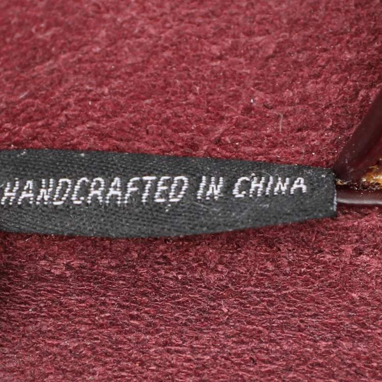 Pre Owned Alexander Wang Burgundy Leather Tote