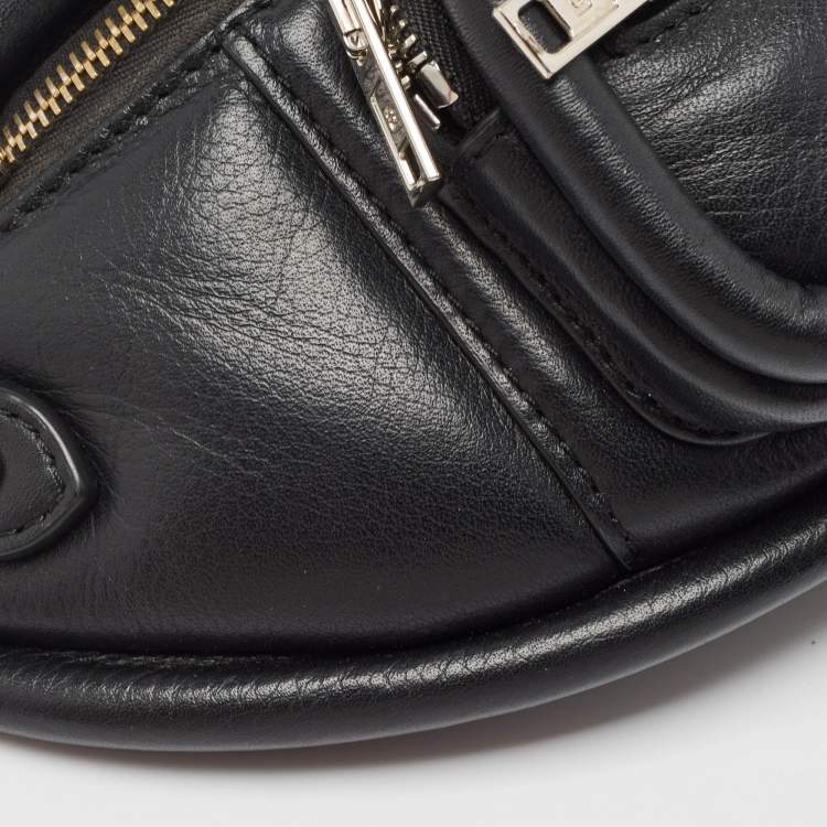 Pre Owned Alexander Wang Black Leather Attica Belt Bag