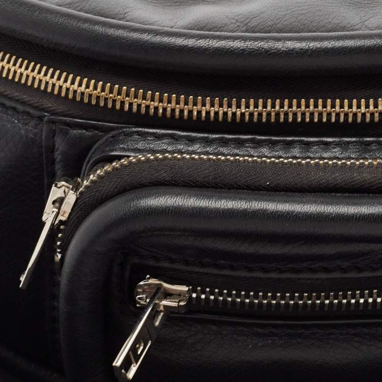 Pre Owned Alexander Wang Black Leather Attica Belt Bag