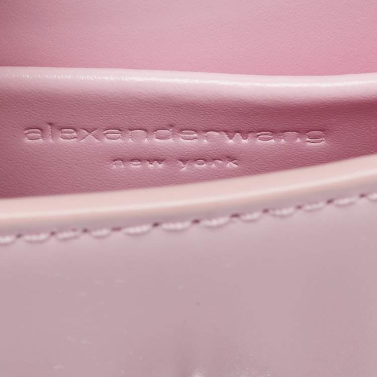 Pre Owned Alexander Wang Light Pink Leather Small Legacy Hobo