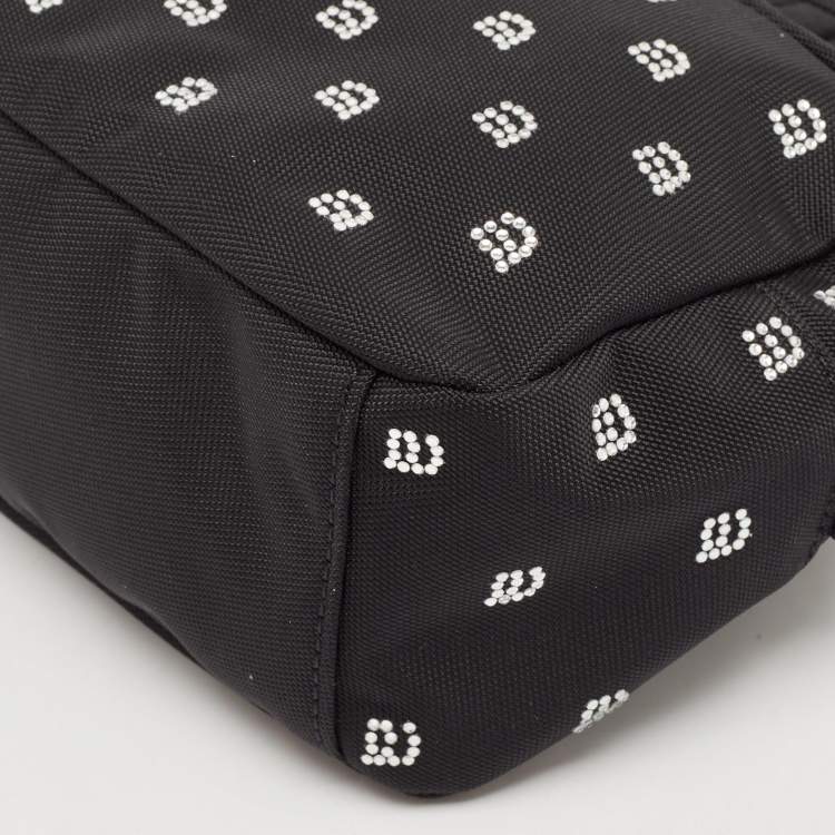 Pre Owned Alexander Wang Black Nylon Crystal Wangsport Camera Bag
