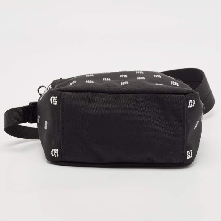 Pre Owned Alexander Wang Black Nylon Crystal Wangsport Camera Bag