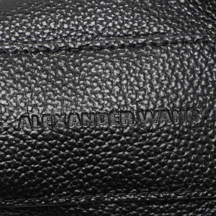 Pre Owned Alexander Wang Black Leather Emile Satchel
