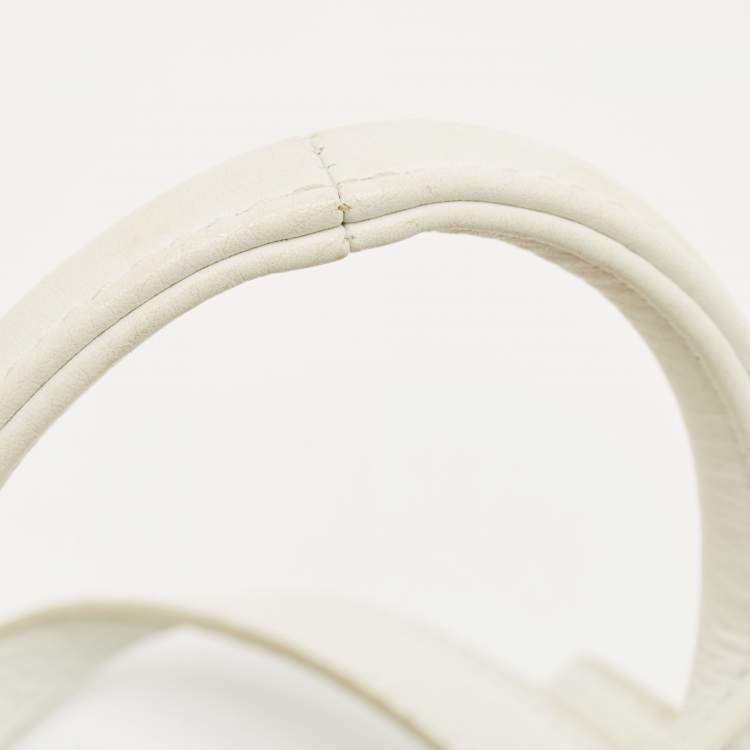 Pre Owned Alexander Wang White Pebbled Leather Mini Rockie Bag