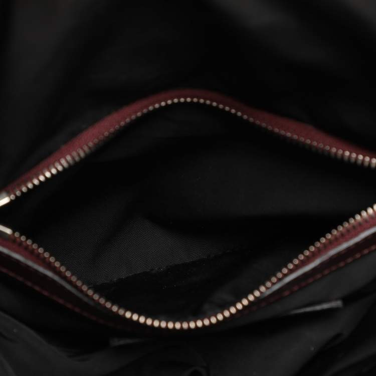 Pre Owned Alexander Wang Burgundy Leather Emile Satchel