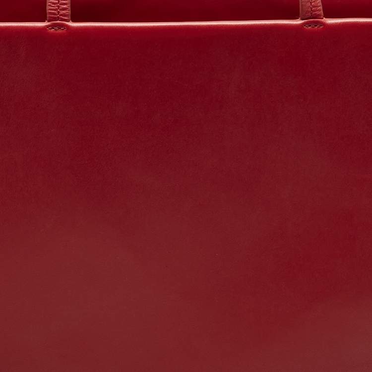 Pre Owned Alexander Wang Red Leather She.E.O Tote