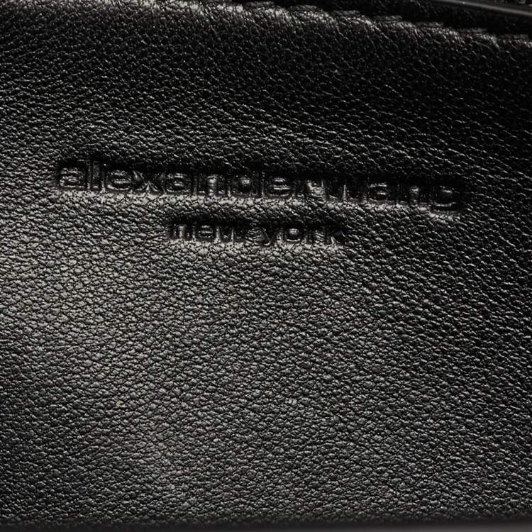 Pre Owned Alexander Wang W Legacy Small Black Patent Leather Chain Shoulder Bag