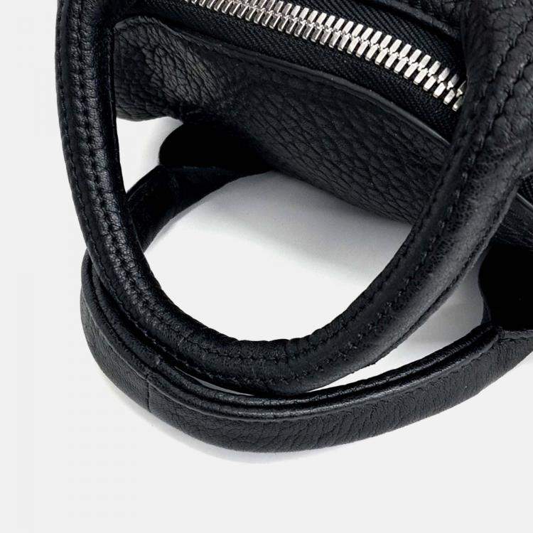 Pre Owned Alexander Wang Black Leather Loki Duffel Bag